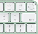 Magic Keyboard na mesma cor.