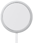 Parte da frente de um carregador MagSafe com cabo